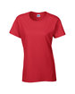 Gildan Ladies' Heavy Cotton™ T-Shirt RED OFFront