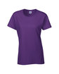 Gildan Ladies' Heavy Cotton™ T-Shirt PURPLE OFFront