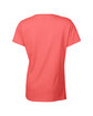 Gildan Ladies' Heavy Cotton™ T-Shirt CORAL SILK OFBack