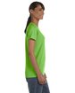 Gildan Ladies' Heavy Cotton™ T-Shirt LIME ModelSide