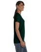 Gildan Ladies' Heavy Cotton™ T-Shirt FOREST GREEN ModelSide