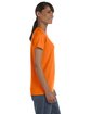 Gildan Ladies' Heavy Cotton™ T-Shirt S ORANGE ModelSide
