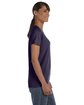 Gildan Ladies' Heavy Cotton™ T-Shirt BLACKBERRY ModelSide