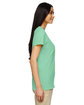 Gildan Ladies' Heavy Cotton™ T-Shirt MINT GREEN ModelSide