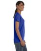 Gildan Ladies' Heavy Cotton™ T-Shirt cobalt ModelSide