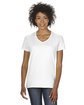 Gildan Ladies' Heavy Cotton V-Neck T-Shirt  