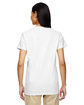 Gildan Ladies' Heavy Cotton™ V-Neck T-Shirt WHITE ModelBack