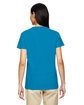 Gildan Ladies' Heavy Cotton™ V-Neck T-Shirt SAPPHIRE ModelBack