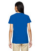 Gildan Ladies' Heavy Cotton™ V-Neck T-Shirt ROYAL ModelBack