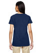 Gildan Ladies' Heavy Cotton™ V-Neck T-Shirt NAVY ModelBack