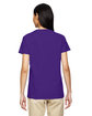 Gildan Ladies' Heavy Cotton™ V-Neck T-Shirt PURPLE ModelBack