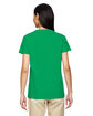 Gildan Ladies' Heavy Cotton™ V-Neck T-Shirt IRISH GREEN ModelBack