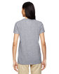 Gildan Ladies' Heavy Cotton™ V-Neck T-Shirt GRAPHITE HEATHER ModelBack