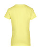 Gildan Ladies' Heavy Cotton™ V-Neck T-Shirt CORNSILK FlatBack