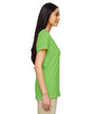 Gildan Ladies' Heavy Cotton™ V-Neck T-Shirt LIME ModelSide