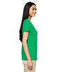 Gildan Ladies' Heavy Cotton™ V-Neck T-Shirt IRISH GREEN ModelSide