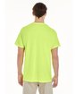 Gildan Unisex Heavy Cotton Pocket T-Shirt safety green ModelBack