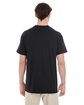 Gildan Unisex Heavy Cotton Pocket T-Shirt black ModelBack