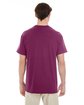 Gildan Unisex Heavy Cotton Pocket T-Shirt maroon ModelBack
