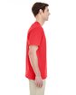 Gildan Unisex Heavy Cotton Pocket T-Shirt red ModelSide