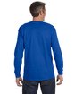Gildan Adult Heavy Cotton™ Long-Sleeve T-Shirt ROYAL ModelBack