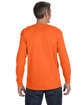 Gildan Adult Heavy Cotton™ Long-Sleeve T-Shirt ORANGE ModelBack