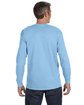 Gildan Adult Heavy Cotton™ Long-Sleeve T-Shirt LIGHT BLUE ModelBack