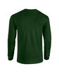 Gildan Adult Heavy Cotton™ Long-Sleeve T-Shirt forest green FlatBack