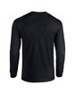 Gildan Adult Heavy Cotton™ Long-Sleeve T-Shirt black FlatBack