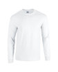 Gildan Adult Heavy Cotton™ Long-Sleeve T-Shirt white OFFront