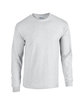 Gildan Adult Heavy Cotton™ Long-Sleeve T-Shirt ash grey OFFront