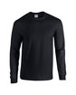 Gildan Adult Heavy Cotton™ Long-Sleeve T-Shirt black OFFront