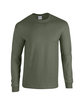Gildan Adult Heavy Cotton™ Long-Sleeve T-Shirt MILITARY GREEN OFFront