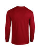 Gildan Adult Heavy Cotton™ Long-Sleeve T-Shirt CARDINAL RED OFBack