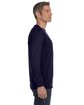 Gildan Adult Heavy Cotton™ Long-Sleeve T-Shirt NAVY ModelSide