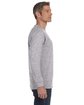 Gildan Adult Heavy Cotton™ Long-Sleeve T-Shirt sport grey ModelSide