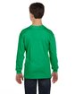 Gildan Youth Heavy Cotton™ Long-Sleeve T-Shirt irish green ModelBack