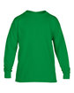 Gildan Youth Heavy Cotton™ Long-Sleeve T-Shirt irish green OFFront
