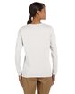 Gildan Ladies' Heavy Cotton™ Long-Sleeve T-Shirt ash grey ModelBack