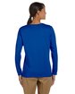 Gildan Ladies' Heavy Cotton™ Long-Sleeve T-Shirt ROYAL ModelBack