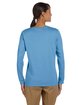 Gildan Ladies' Heavy Cotton™ Long-Sleeve T-Shirt CAROLINA BLUE ModelBack