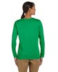 Gildan Ladies' Heavy Cotton™ Long-Sleeve T-Shirt IRISH GREEN ModelBack