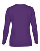 Gildan Ladies' Heavy Cotton™ Long-Sleeve T-Shirt purple FlatBack
