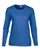 Gildan Ladies' Heavy Cotton™ Long-Sleeve T-Shirt royal OFFront