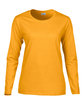 Gildan Ladies' Heavy Cotton™ Long-Sleeve T-Shirt GOLD OFFront
