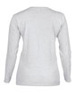 Gildan Ladies' Heavy Cotton™ Long-Sleeve T-Shirt ash grey OFBack