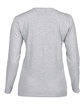 Gildan Ladies' Heavy Cotton™ Long-Sleeve T-Shirt sport grey OFBack