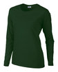 Gildan Ladies' Heavy Cotton™ Long-Sleeve T-Shirt FOREST GREEN OFQrt