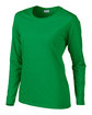 Gildan Ladies' Heavy Cotton™ Long-Sleeve T-Shirt irish green OFQrt