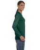 Gildan Ladies' Heavy Cotton™ Long-Sleeve T-Shirt FOREST GREEN ModelSide